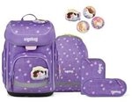 ERGOBAG 01510-90396-10 Schulranzen-Set PonyB&auml;radies cubo, Lila