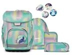 ERGOBAG 01518-90280-10 Schulranzen-Set ZauB&auml;rwelt cubo light, T&uuml;rkis, Pink