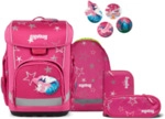 ERGOBAG 01518-90199-10 Schulranzen-Set SternzauB&auml;r cubo light, Pink - 5-teiliges Set