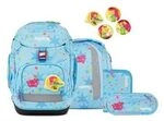 ERGOBAG 01525-90405-10 Schulranzen-Set B&auml;rhext pack, Blau, Bunt