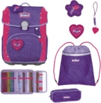 SCOUT S754400157500 Schulranzen-Set 4-teilig Heartbeat Neo Superflash Extreme