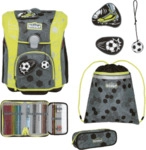 SCOUT S766400152200 Schulranzen-Set 4-teilig Soccer Star Micro Superflash Extreme