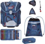 SCOUT S766600172300 Schulranzen-Set 4-teilig Space Explorer Micro Safety Light