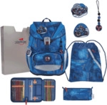 DERDIEDAS D845200119500 Schulrucksack-Set 5-teilig Turbo Speed ErgoFlex...