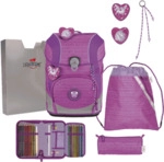 DERDIEDAS D851100120000 Schulranzen-Set 5-teilig Purple Unicorn ErgoFlex Tiny