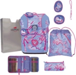 DERDIEDAS D851300120500 Schulranzen-Set 5-teilig Magic Unicorn ErgoFlex Tiny