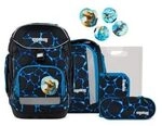 ERGOBAG 01298-90390-10 Schulranzen-Set B&auml;rassic Garden pack, Blau