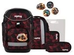 ERGOBAG 01298-90394-10 UnaufhaltB&auml;r pack, Rot, Schwarz
