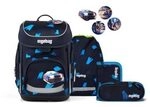 ERGOBAG 01510-90354-10 Schulranzen-Set VerfolgB&auml;rjagd cubo, Blau