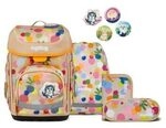 ERGOBAG 01510-90353-10 Schulranzen-Set Flower PowB&auml;r cubo, Beige