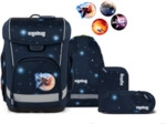 ERGOBAG 01518-900L9-10 Schulranzen-Set KoB&auml;rnikus cubo light, Blau - 5-teiliges Set