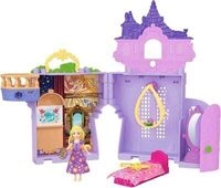 MATTEL JDP61 Disney Prinzessin Kleine Puppen Rapunzel Stacking Castle