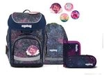ERGOBAG 01510-90110-10 Schulranzen-Set B&auml;rlaxy cubo, Blau, Lila