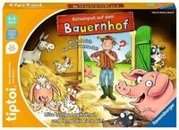 RAVENSBURGER 00125 tiptoi&reg; Lernspiel - R&auml;tselspa&szlig; auf dem Bauernhof