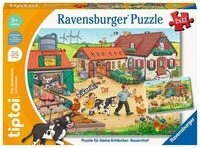 RAVENSBURGER 00136 tiptoi&reg; Kinderpuzzle 2 x 12 Teile Puzzle f&uuml;r kleine Entdecker: