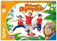 RAVENSBURGER 00129 tiptoi&reg; Lernspiel - ACTIVE Dschungel-Olympiade