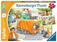 RAVENSBURGER 00172 tiptoi&reg; Kinderpuzzle 2 x 12 Puzzle f&uuml;r kleine Entdecker: