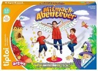 RAVENSBURGER 00130 tiptoi&reg; Lernspiel - ACTIVE Mitmach-Abenteuer
