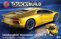 AIRFIX J6026 QUICKBUILD Lamborghini Aventador - gelb