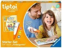 RAVENSBURGER 00113 tiptoi&reg; Starter-Set: Stift und W&ouml;rter-Bilderbuch Kindergarten