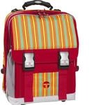 Take it Easy Schulrucksack London Dream Color rot/orange