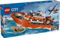 LEGO&reg; City 60504 Rettungsboot der K&uuml;stenwache mit Hubschrauber