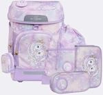 Beckmann Schultaschenset Plus Air Princess Purple Unicorn 6-teilig 22 Liter