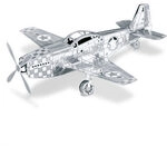 FASCINATIONS 502498 Metal Earth: Mustang P-51
