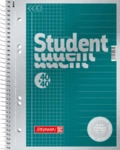 BRUNNEN Collegeblock Premium Student Duo, A5, Lineatur 21 + 22, 80 Blatt