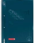 BRUNNEN Collegeblock Premium Student Colour Code A4 kariert, mit beidseitigen