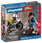 PLAYMOBIL 72079 Verfolgungsjagd mit Motorrad
