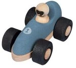 KORKO Y12009 E-Cork Racer, blue - Schiebefahrzeug