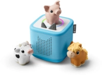 tonies&reg; 11004602 Toniebox 2 Himmelblau Starter Set My First Tonies Bauernhof