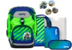 ERGOBAG 01304-90161-11 Schulranzen-Set TruckB&auml;r pack, Blau, Gr&uuml;n