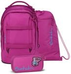 Satch Pack Schulrucksack-Set Fearless Pink 30 Liter