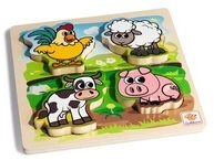 EICHHORN 100003687 F&uuml;hl-Puzzle mit Stoff, 5-tlg.