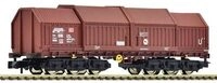 FLEISCHMANN 6660132 N Teleskophaubenwagen Sahimms-u, DB AG, Ep. V-VI