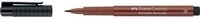FABER-CASTELL 167469 Tuschestift Pitt Artist Pen B Farbe 169 caput mortuum