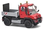 BUSCH 50937 H0 / 1:87 Mercedes-Benz Unimog U430, Schwertransportbegleitung