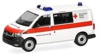HERPA 098960 1:87 Volkswagen (VW) T6.1 Halbbus "DRK" (Deutsches Rotes Kreuz)