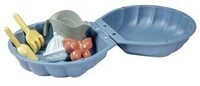 SMOBY 7600868001 Smoby Life Doppel-Sandspielmuschel mit Sandspielzeug