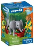 PLAYMOBIL 72092 Zoo: Elefantenbaby und Pflegerin