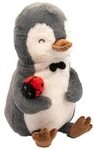 JOY TOY 21729 Mr & Mrs Panda Pl&uuml;sch Pinguin, 25 cm