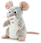 TRUDI 29913 Handpuppe Maus ca. 26 cm