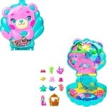 MATTEL JCB16 Polly Pocket Meer-B&auml;r Schatulle