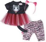 ZAPF 839690 BABY born Katzen-Outfit 43 cm