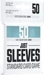 GAMEGENIC GGX10003 Just Sleeves - Standard Card Game Clear