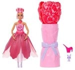 MATTEL JMF59 Barbie Flower Surprise Puppe - rote Rose
