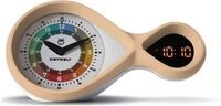 KIDYWOLF KIDYALARM-BR Analoger & digitaler Wecker, rosa