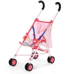 ZAPF 840665 BABY born Kinderwagen mit Tasche Pink